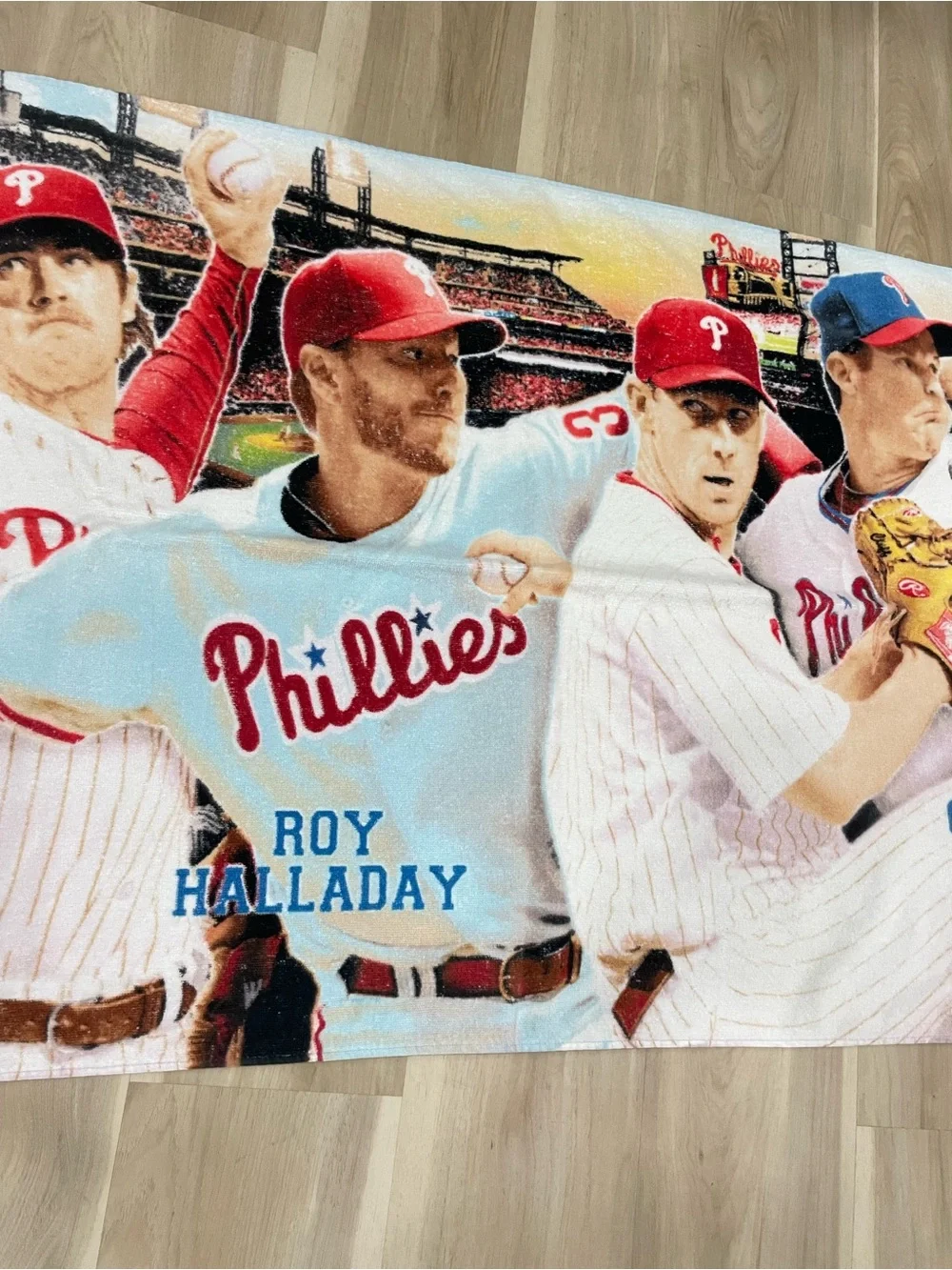 Philadelphia Phillies 4 Aces Beach Towel